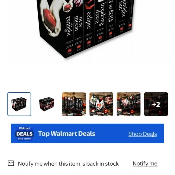 The Twilight Saga Complete Collection (Paperback) By Stephanie Meyer - Picture 3 of 4